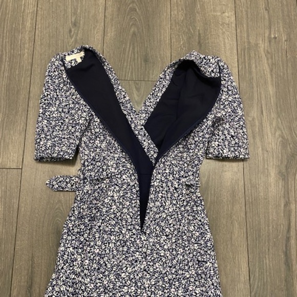 Jonathan Simkhai Evelyn Floral Crepe Mini Dress Size 0 - Picture 12 of 13